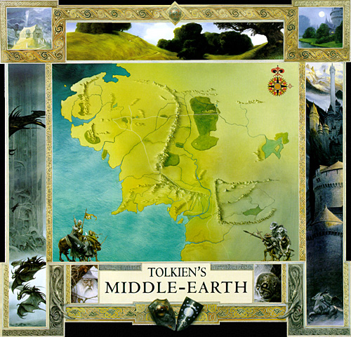 Map of Middle-Earth